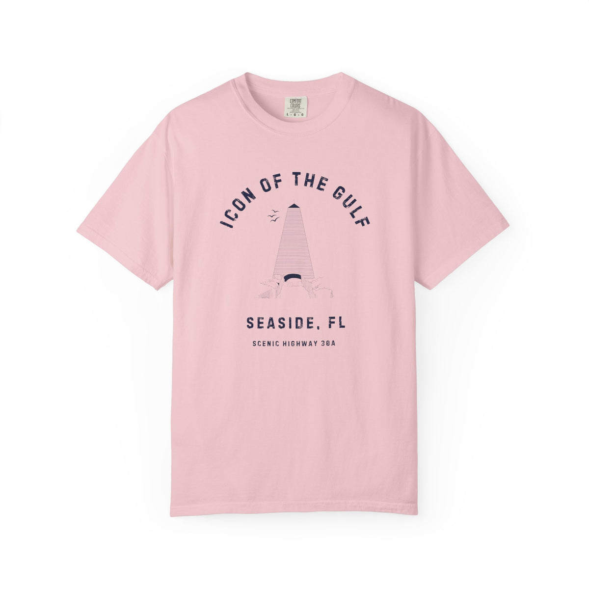 Icon of the Gulf Seaside, FL 30A Tee, Comfort Colors