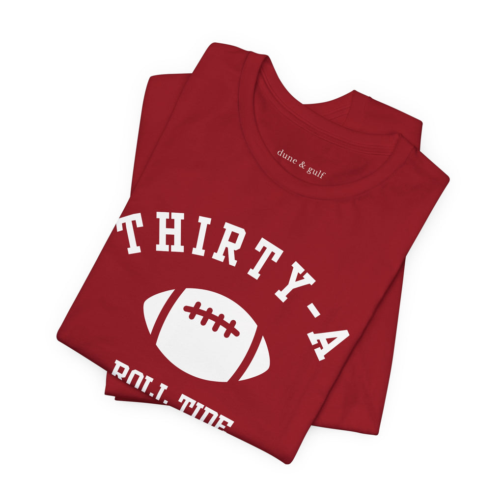 Thirty-A Crimson Tee