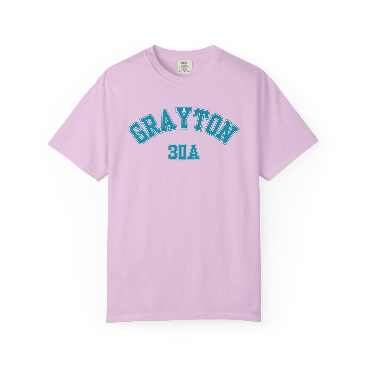 Grayton Beach Florida 30A Varsity Tee, Comfort Colors