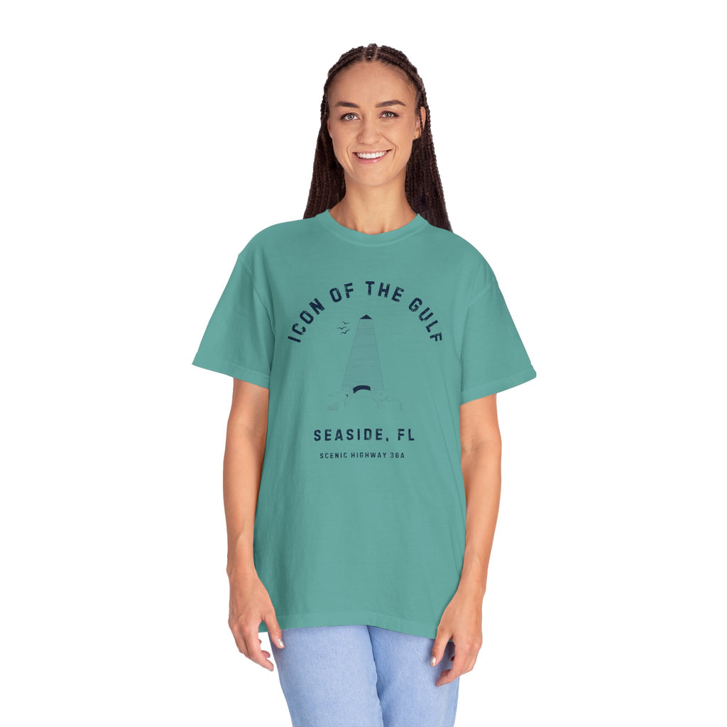 Icon of the Gulf Seaside, FL 30A Tee, Comfort Colors