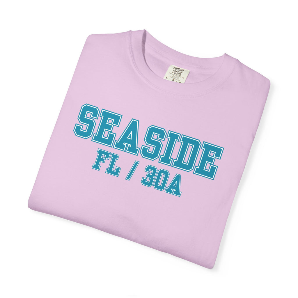 Seaside Florida 30A Varsity Tee, Comfort Colors