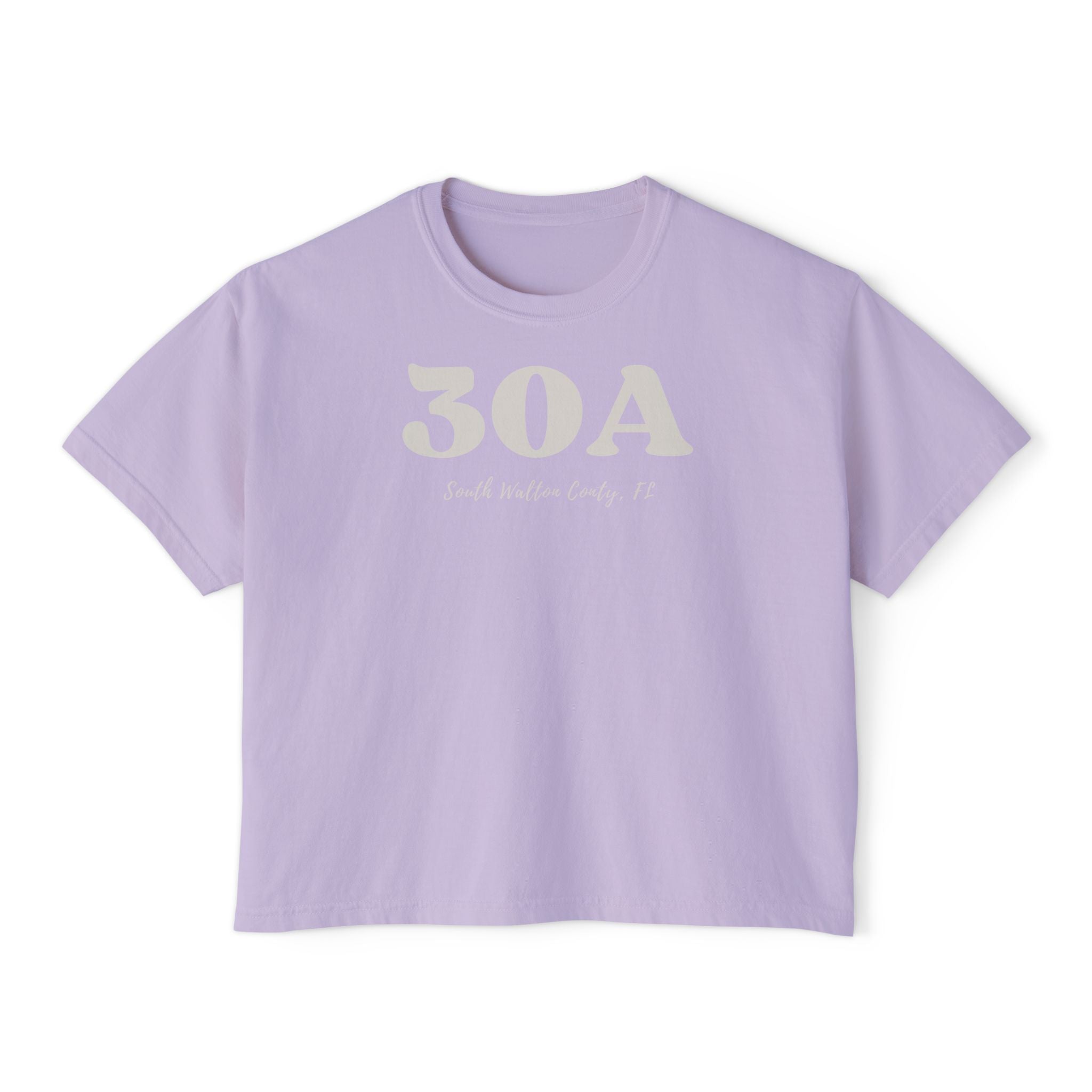 30A Boxy Crop Tee