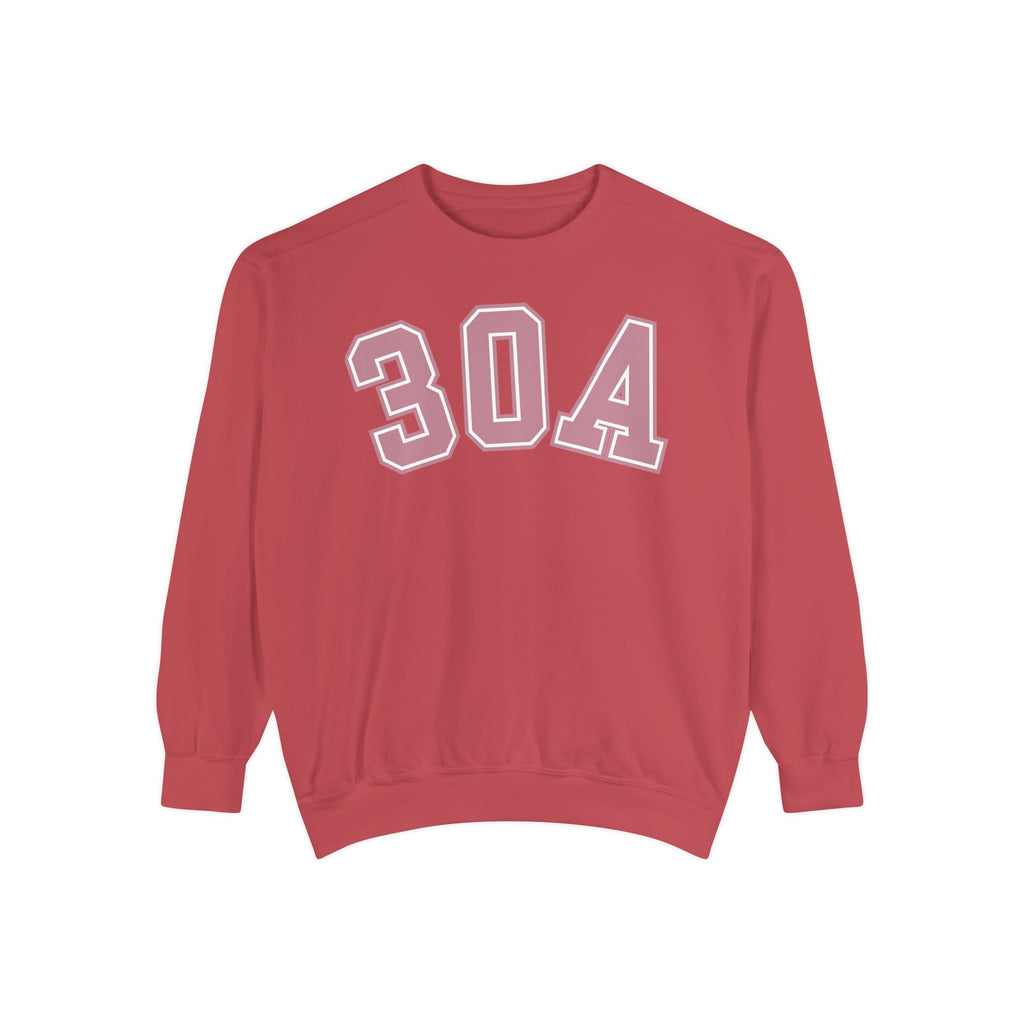 30A Varsity Crewneck, Crimson