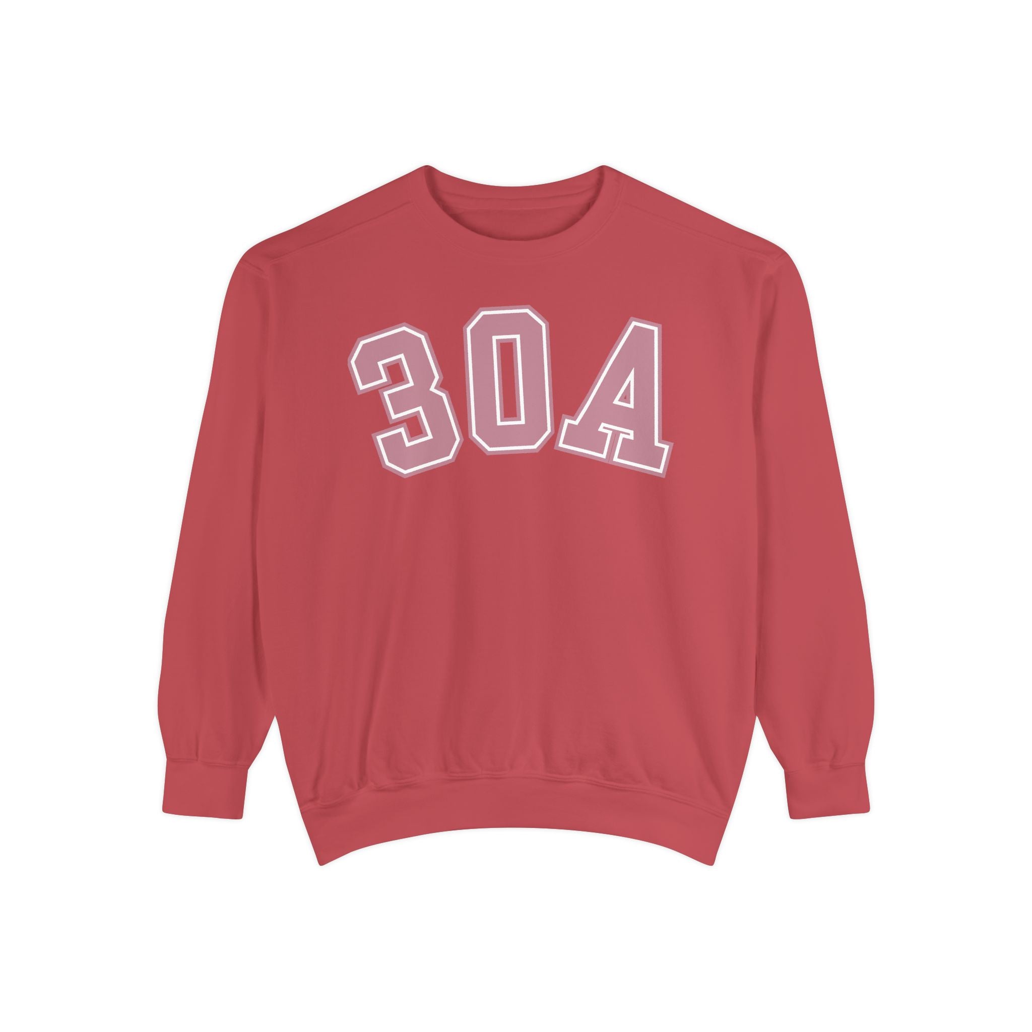 30A Varsity Crewneck, Crimson