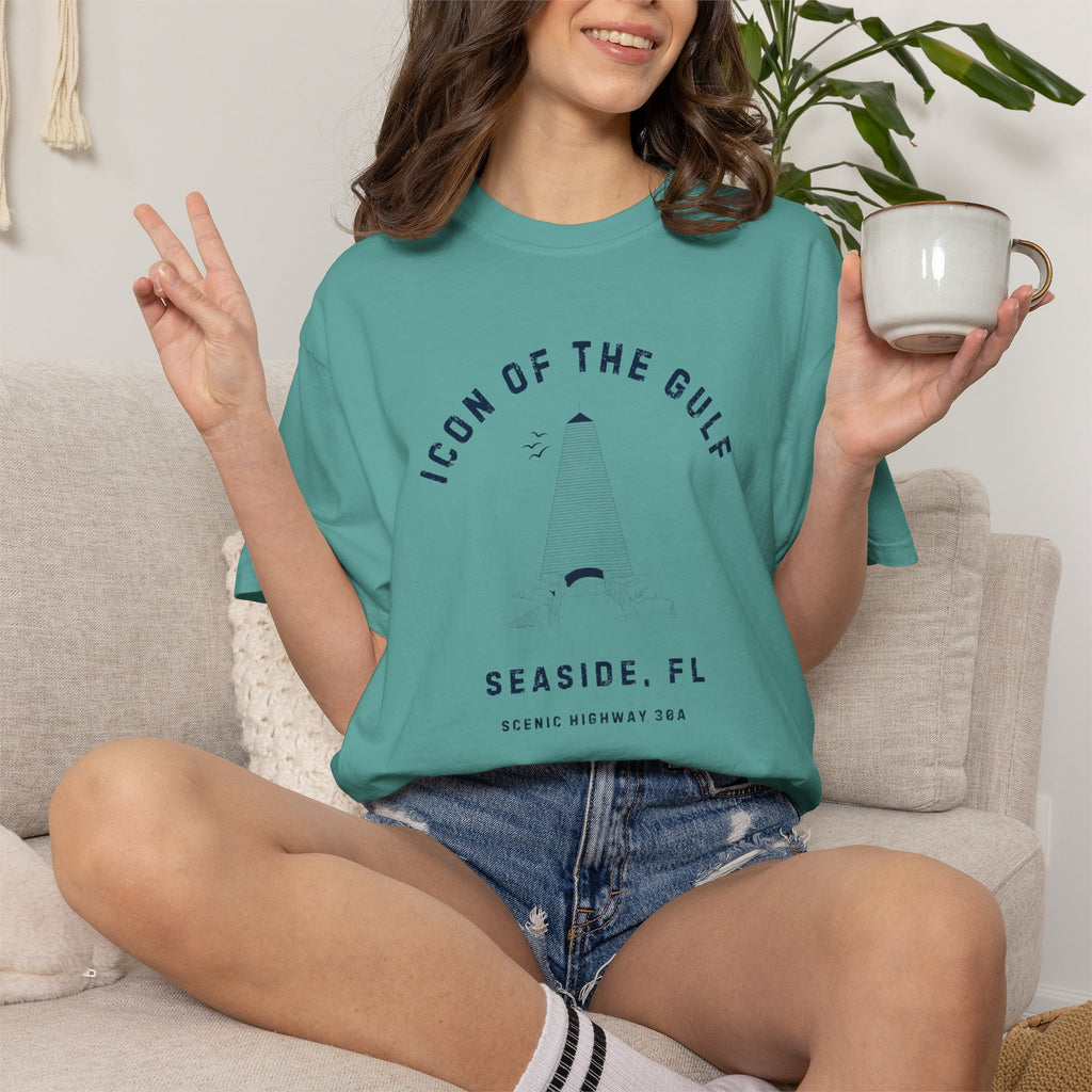 Icon of the Gulf Seaside, FL 30A Tee, Comfort Colors