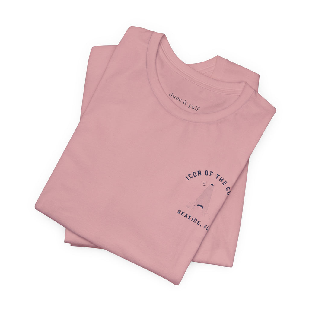Icon of the Gulf Tee, Seaside FL 30A, Orchid