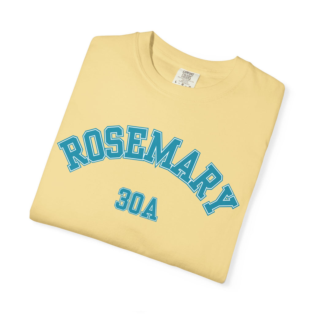 Rosemary Beach Florida 30A Varsity Tee, Comfort Colors