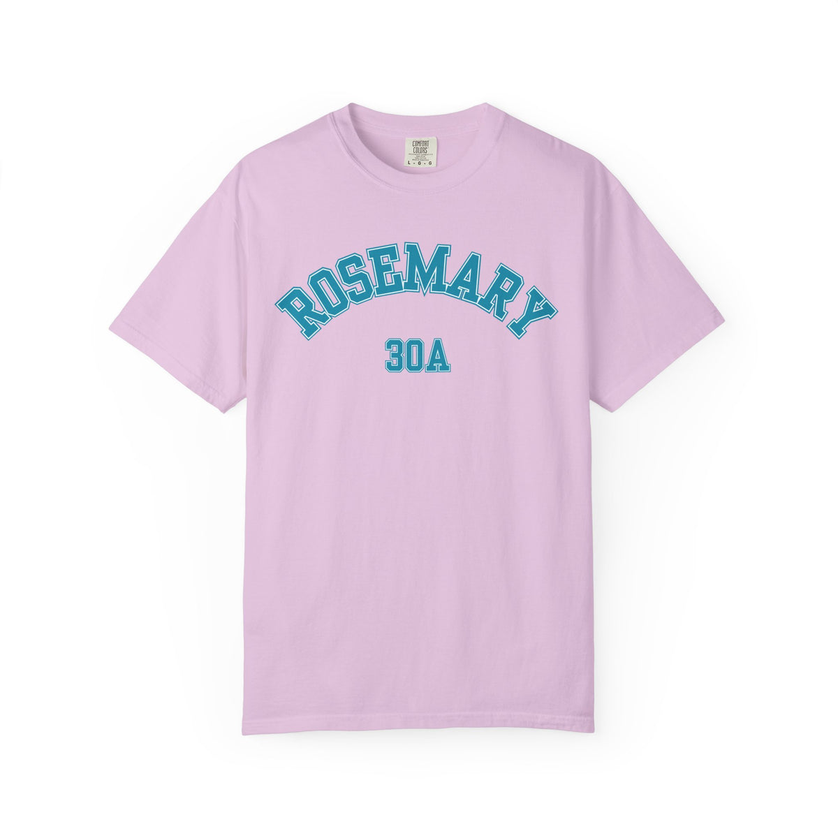 Rosemary Beach Florida 30A Varsity Tee, Comfort Colors