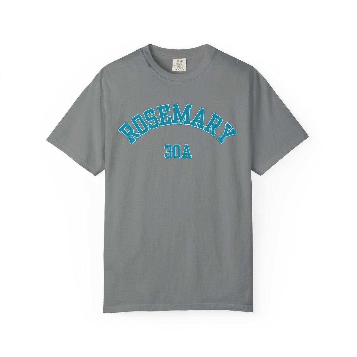 Rosemary Beach Florida 30A Varsity Tee, Comfort Colors