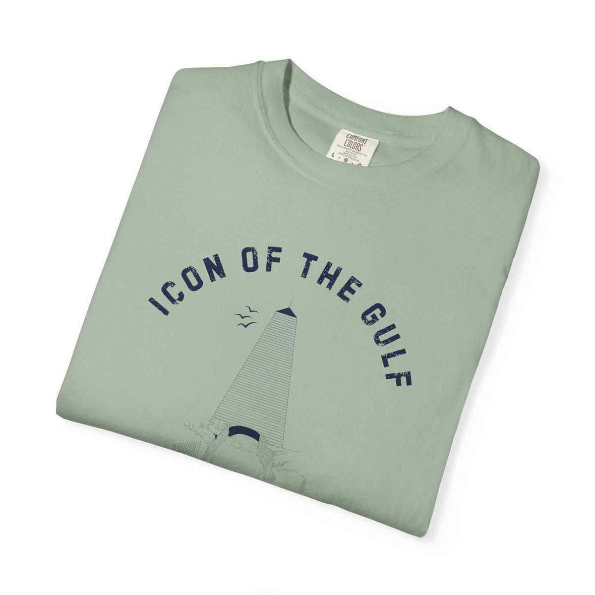 Icon of the Gulf Seaside, FL 30A Tee, Comfort Colors