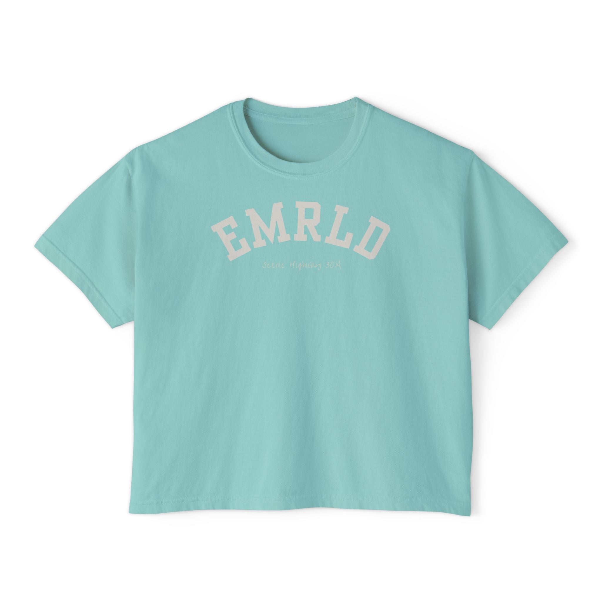 EMRLD Boxy Cropped Tee
