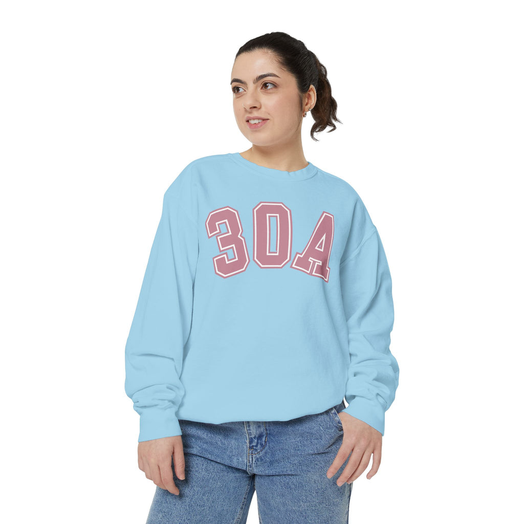30A Varsity Crewneck, Chambray