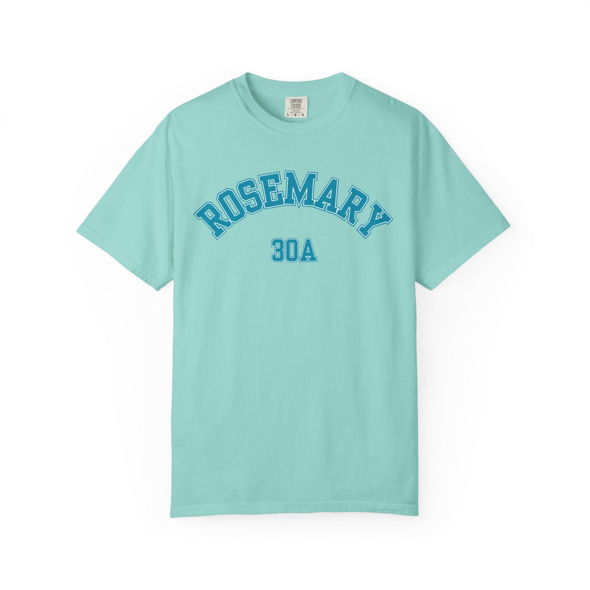 Rosemary Beach Florida 30A Varsity Tee, Comfort Colors