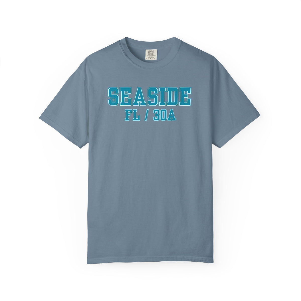 Seaside Florida 30A Varsity Tee, Comfort Colors