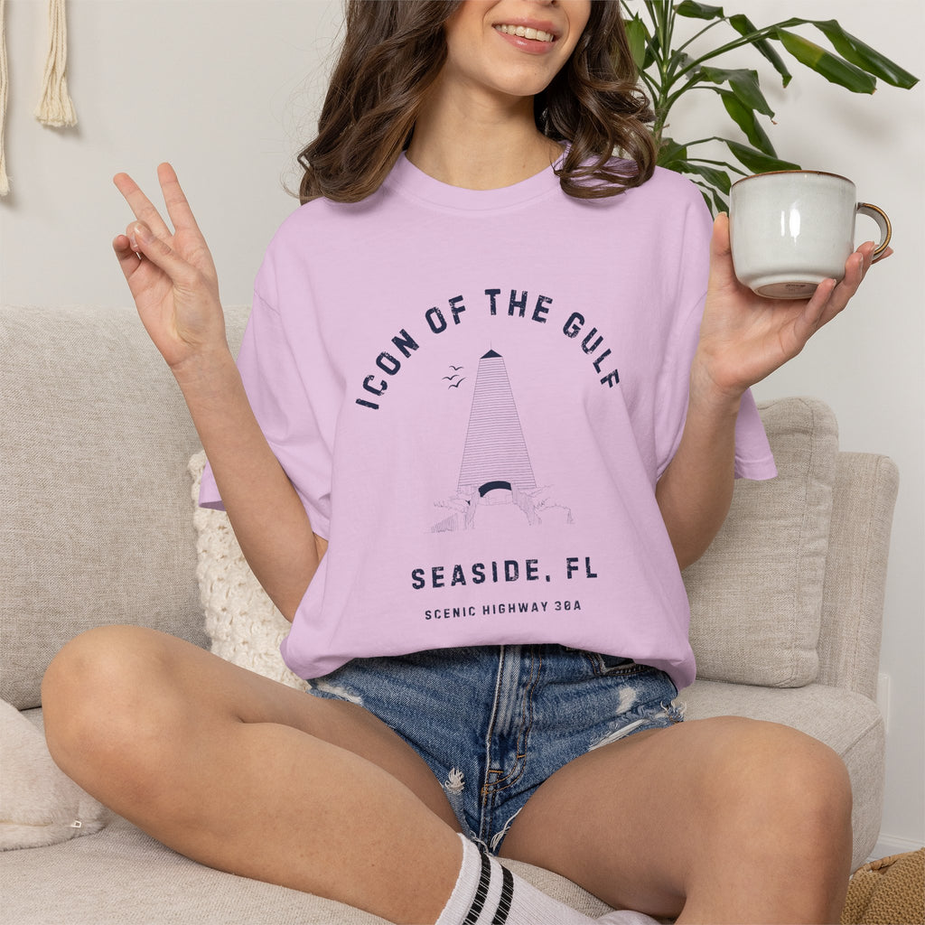 Icon of the Gulf Seaside, FL 30A Tee, Comfort Colors