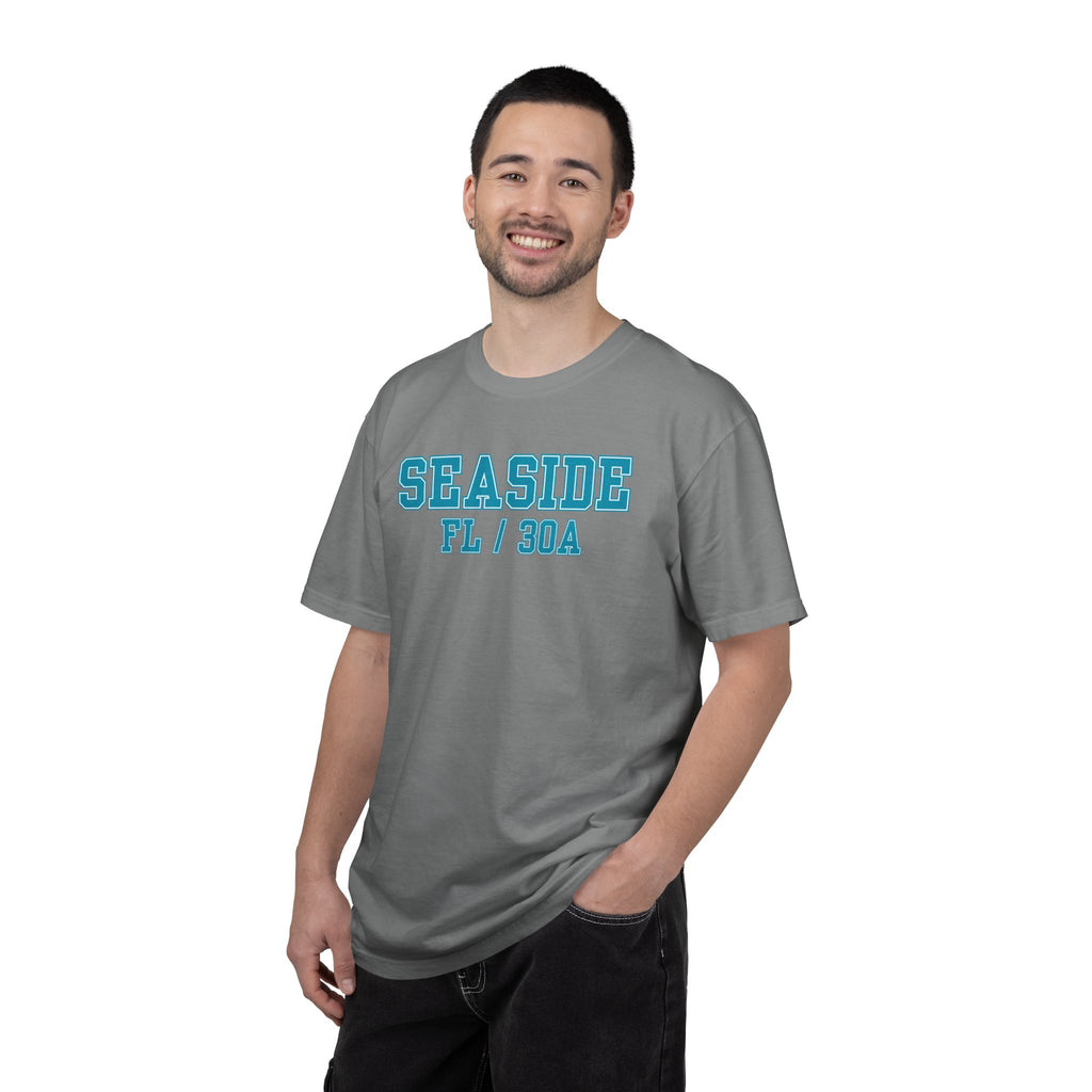 Seaside Florida 30A Varsity Tee, Comfort Colors