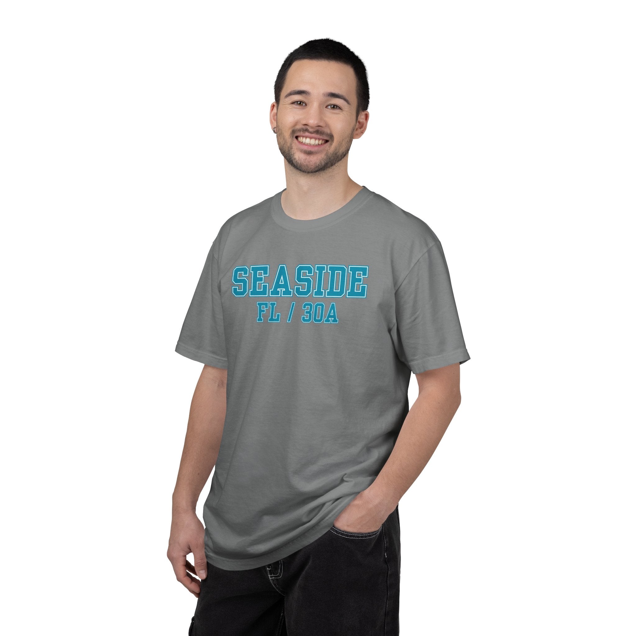 Seaside Florida 30A Varsity Tee, Comfort Colors