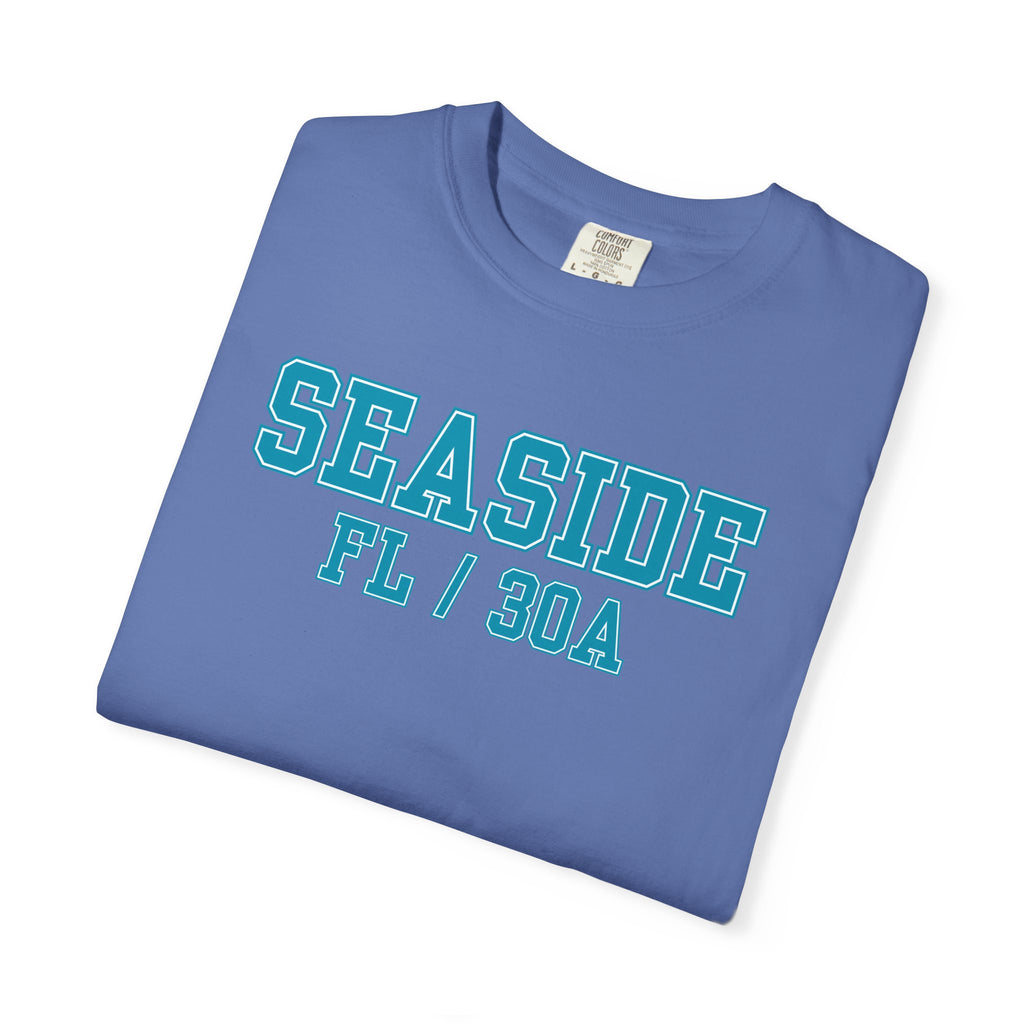 Seaside Florida 30A Varsity Tee, Comfort Colors