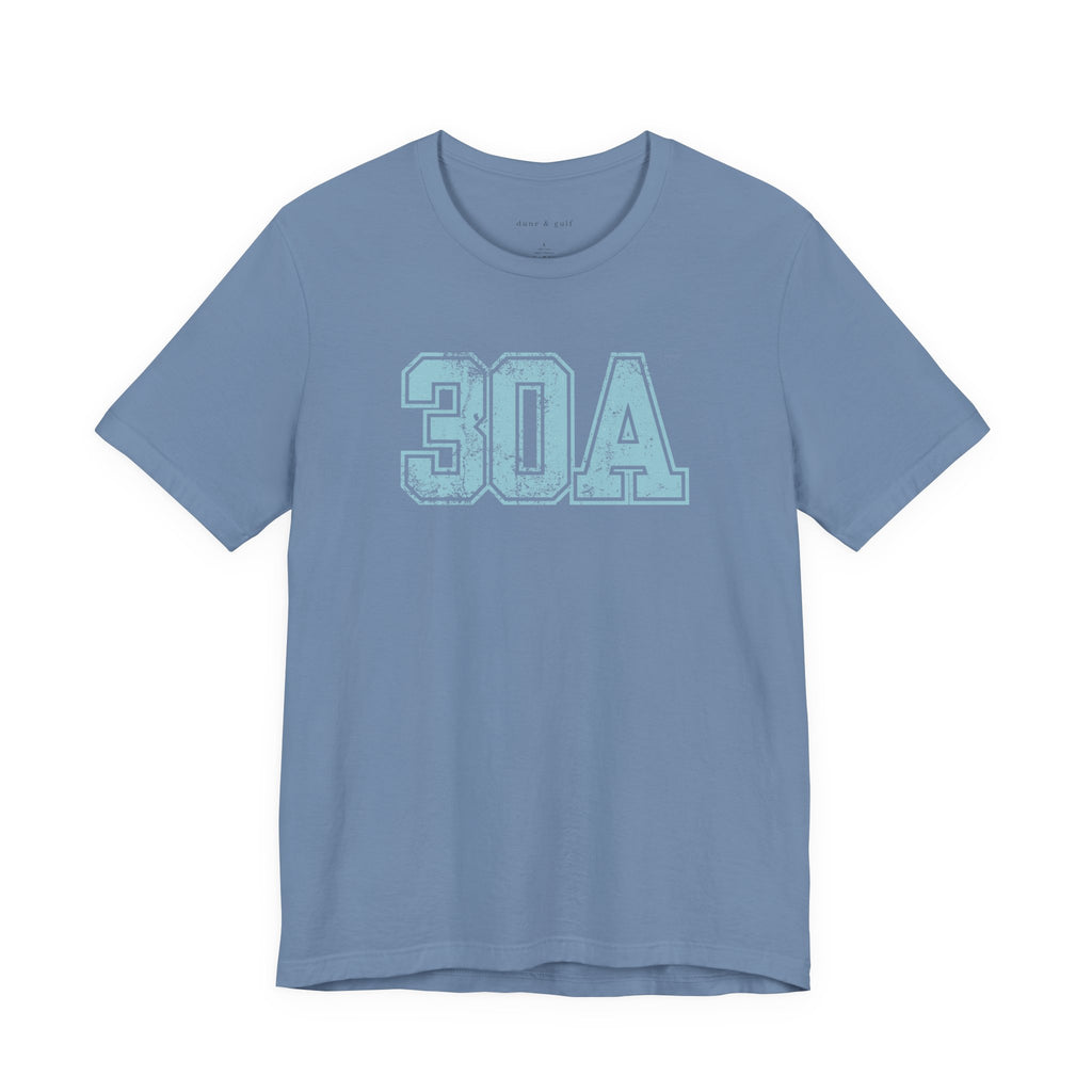 30A Weathered Tee, Blue Slate