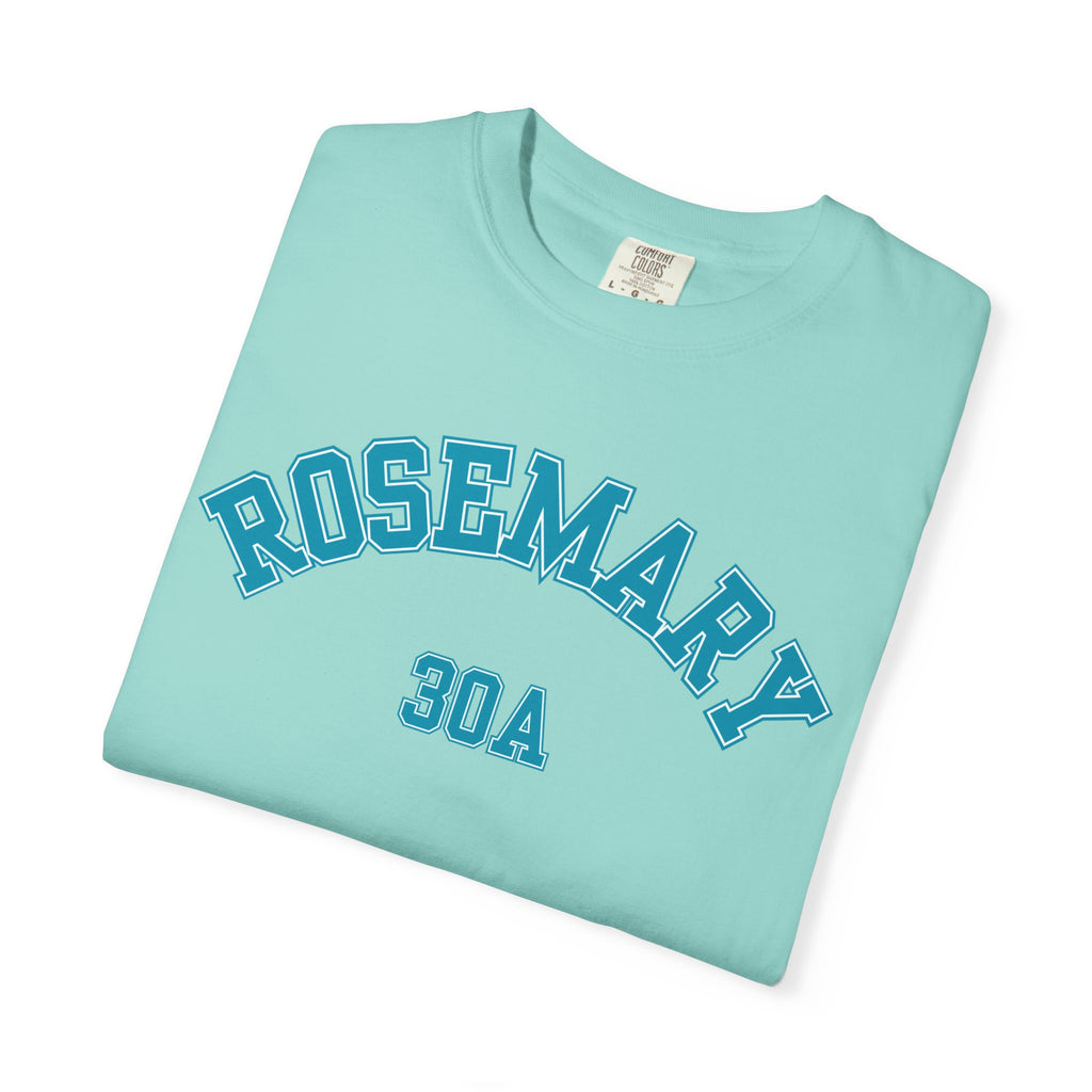 Rosemary Beach Florida 30A Varsity Tee, Comfort Colors