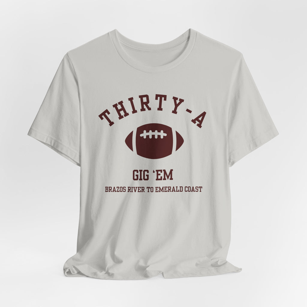 Thirty-A Gig 'Em Tee