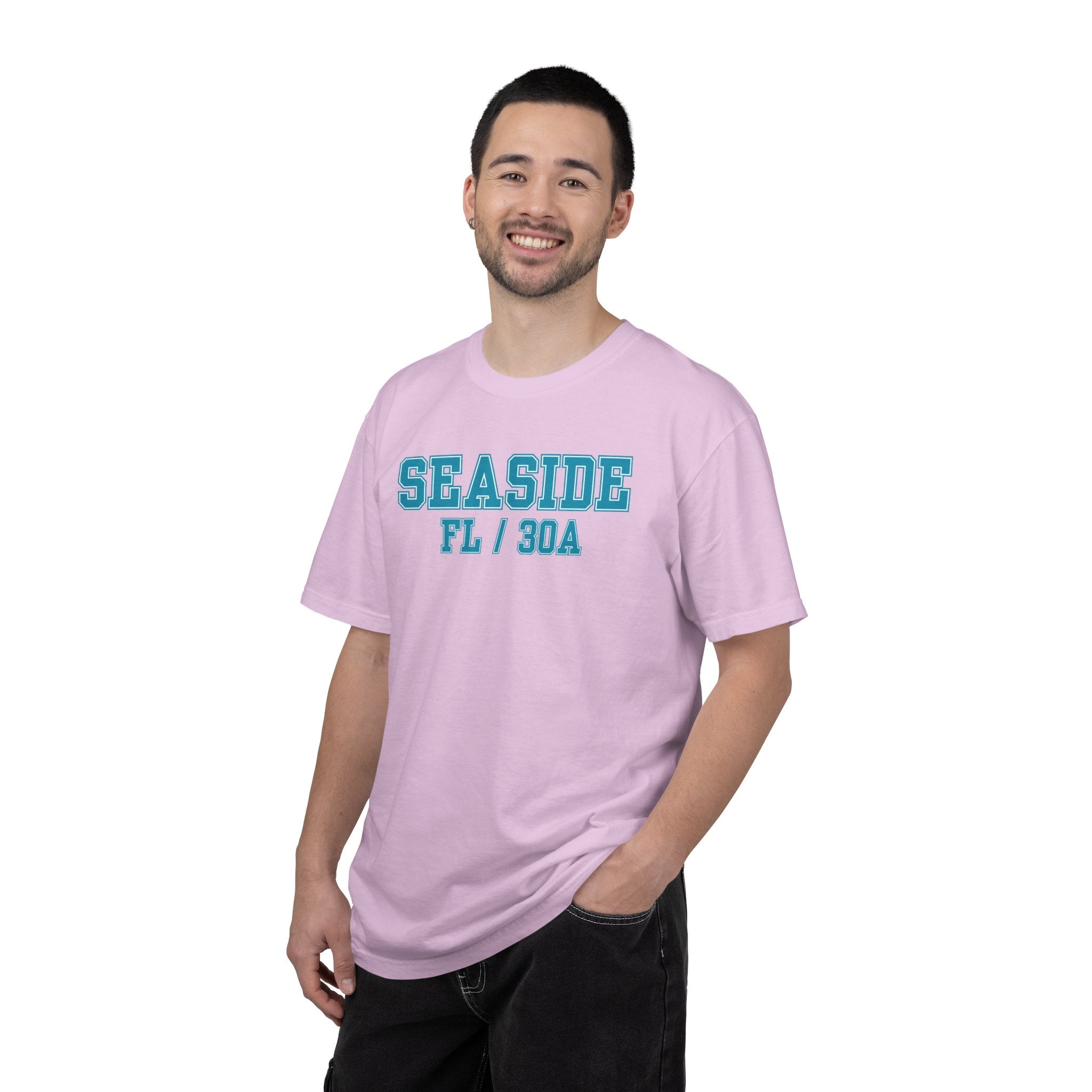 Seaside Florida 30A Varsity Tee, Comfort Colors