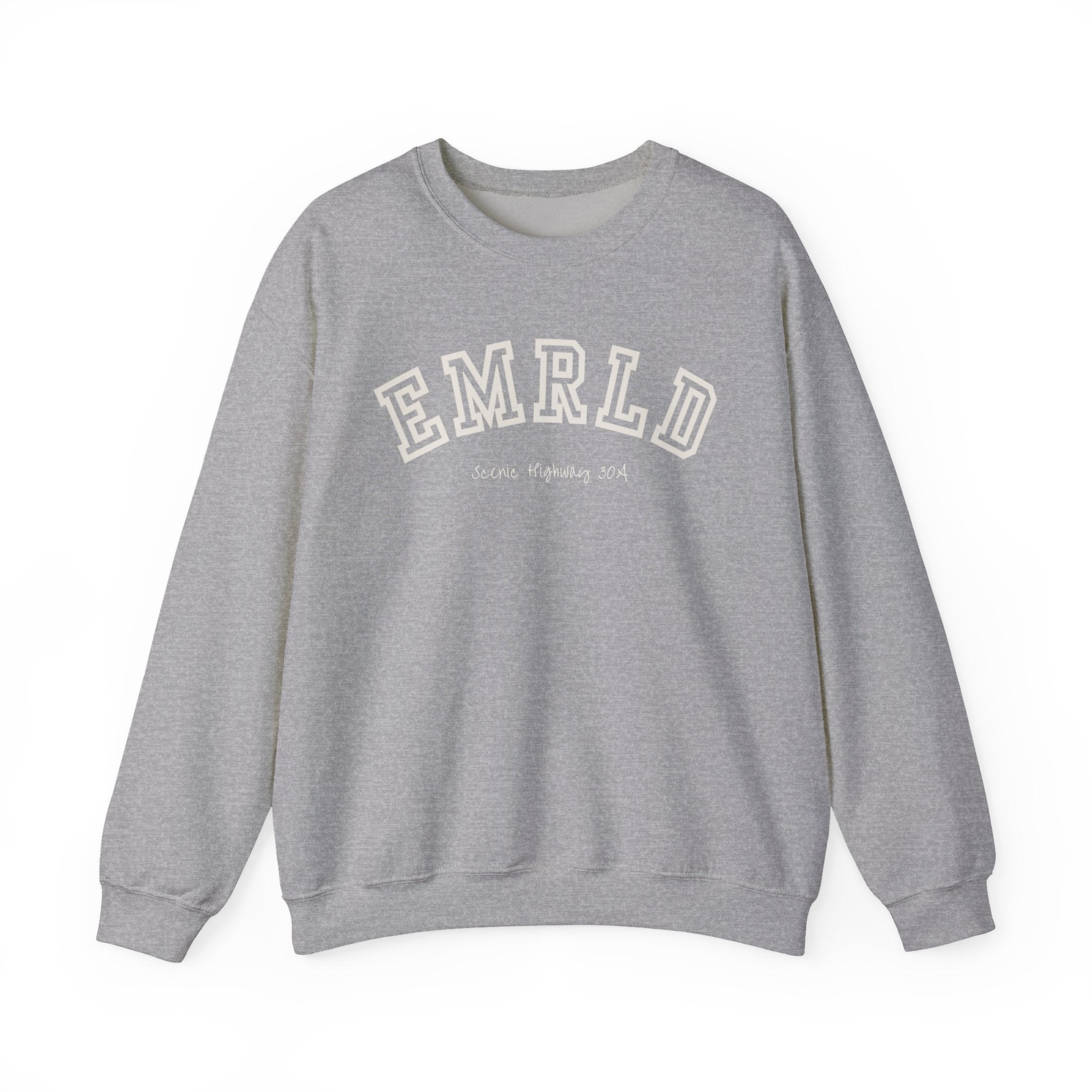 EMRLD Heavyweight Crewneck – dune & gulf