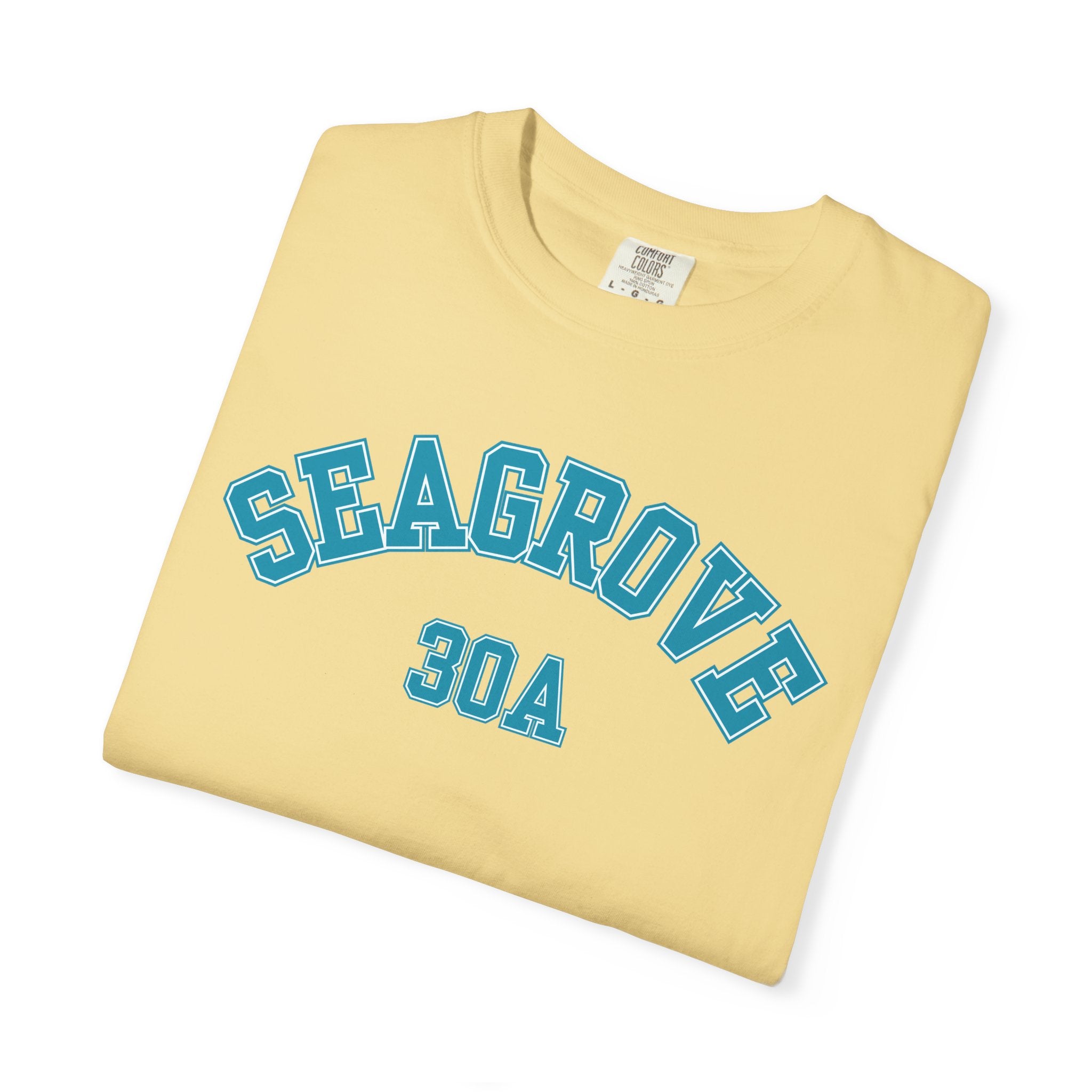 Seagrove Florida 30A Varsity Tee, Comfort Colors