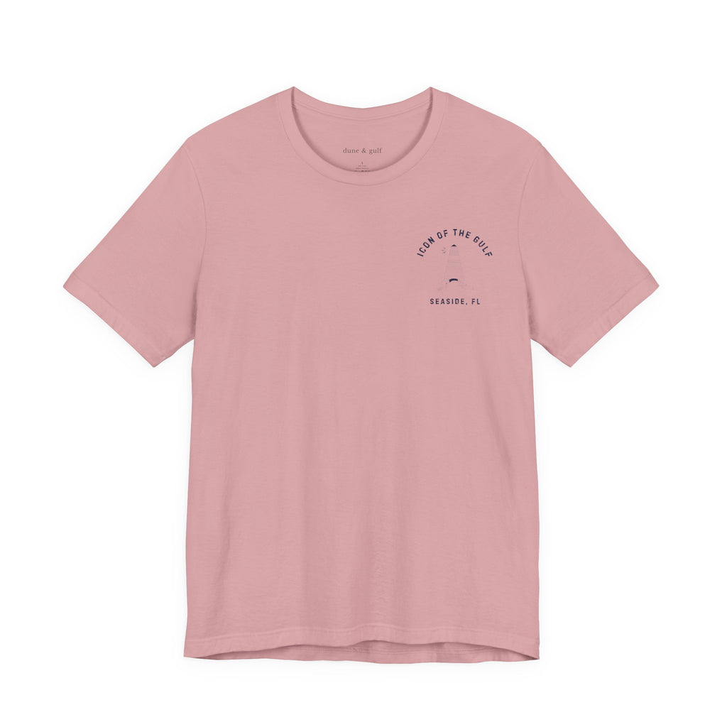 Icon of the Gulf Tee, Seaside FL 30A, Orchid