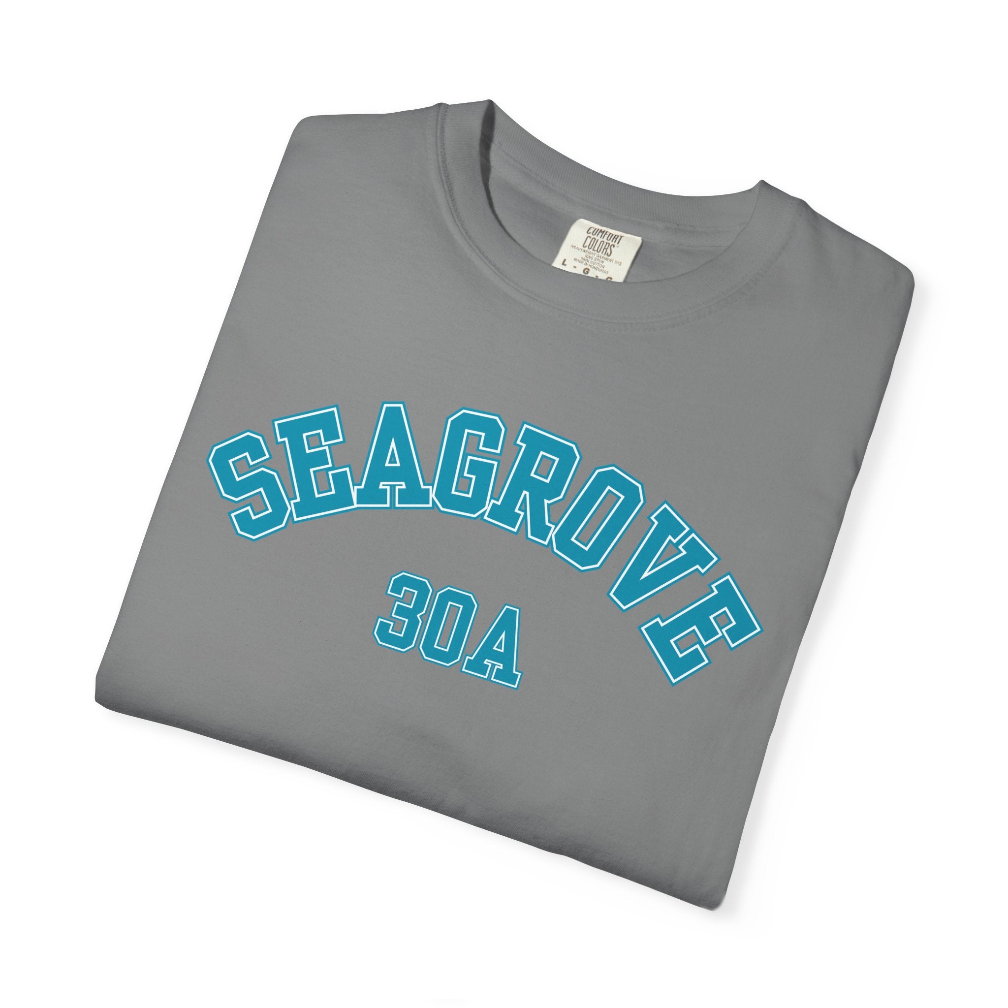 Seagrove Florida 30A Varsity Tee, Comfort Colors