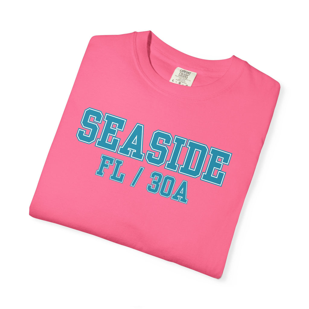 Seaside Florida 30A Varsity Tee, Comfort Colors
