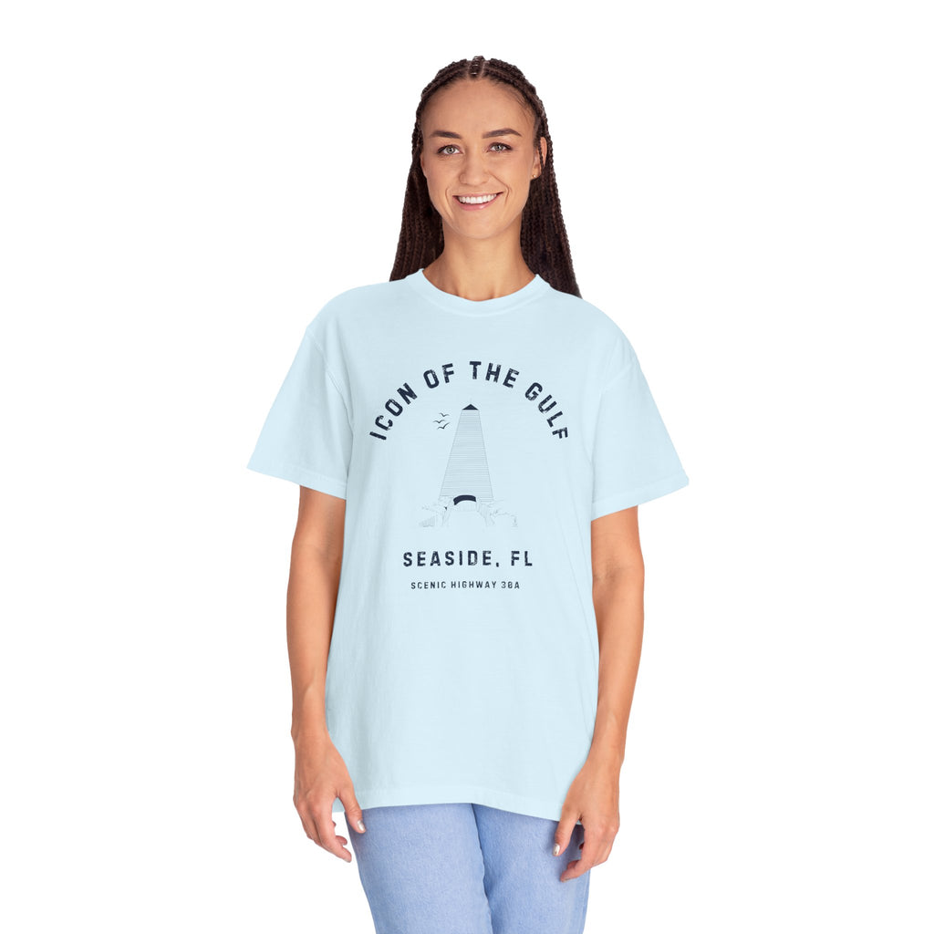 Icon of the Gulf Seaside, FL 30A Tee, Comfort Colors