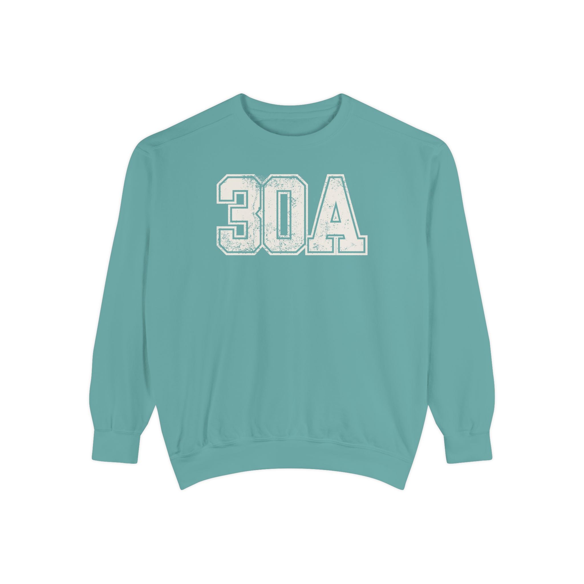 30A Distressed Crewneck