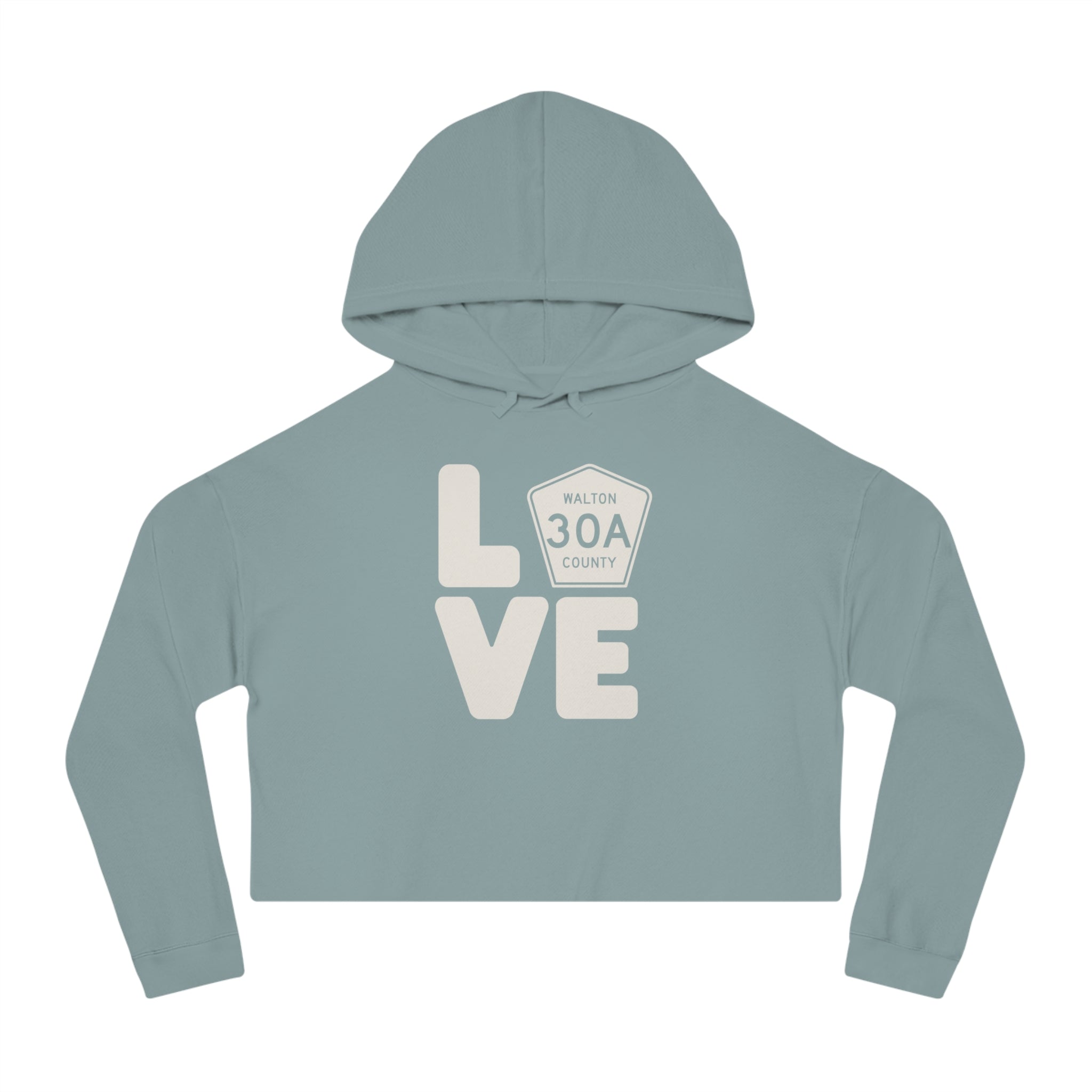 30A Love Cropped Hoodie