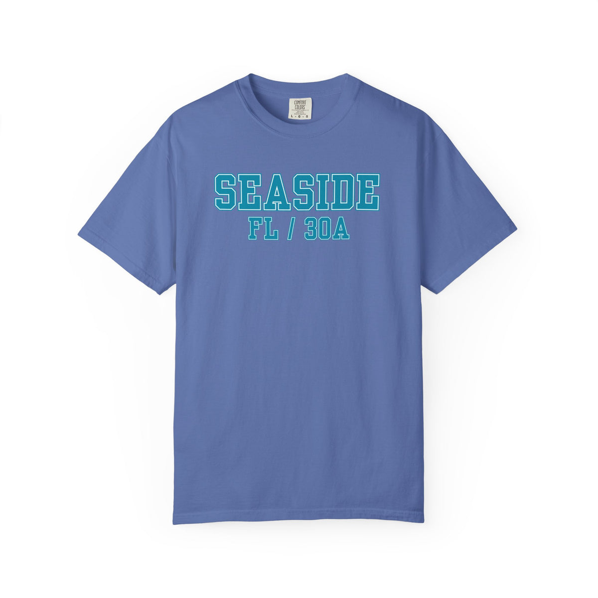 Seaside Florida 30A Varsity Tee, Comfort Colors