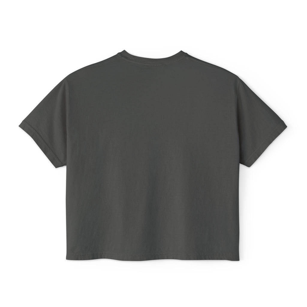 Grayt Vibes Heart Women's Boxy Crop Tee