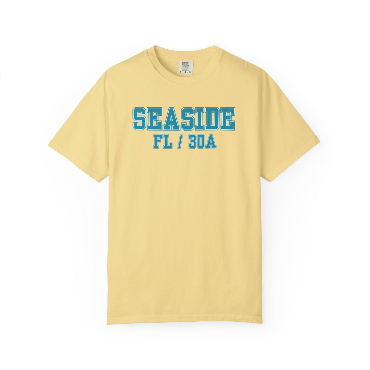 Seaside Florida 30A Varsity Tee, Comfort Colors