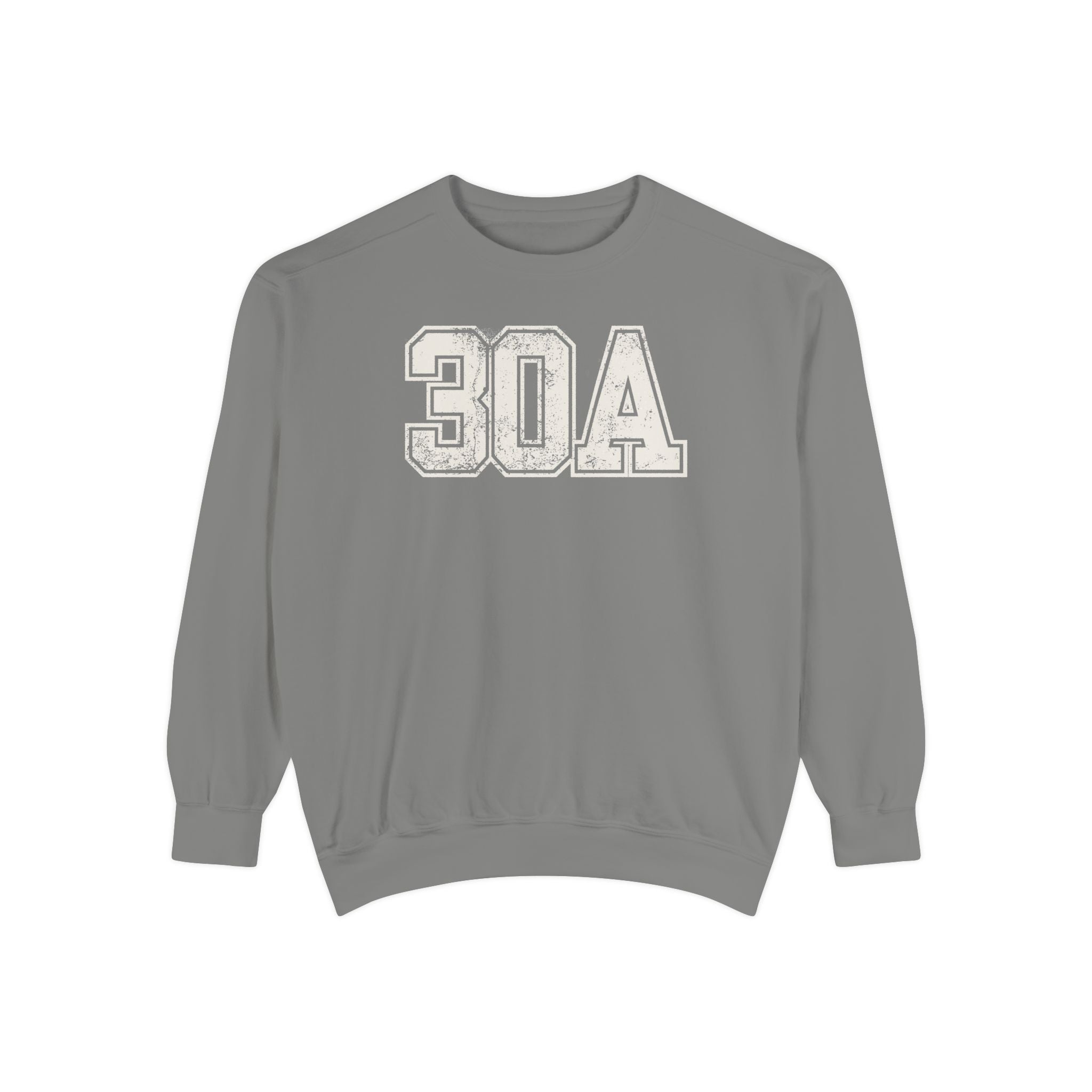 30A Distressed Crewneck