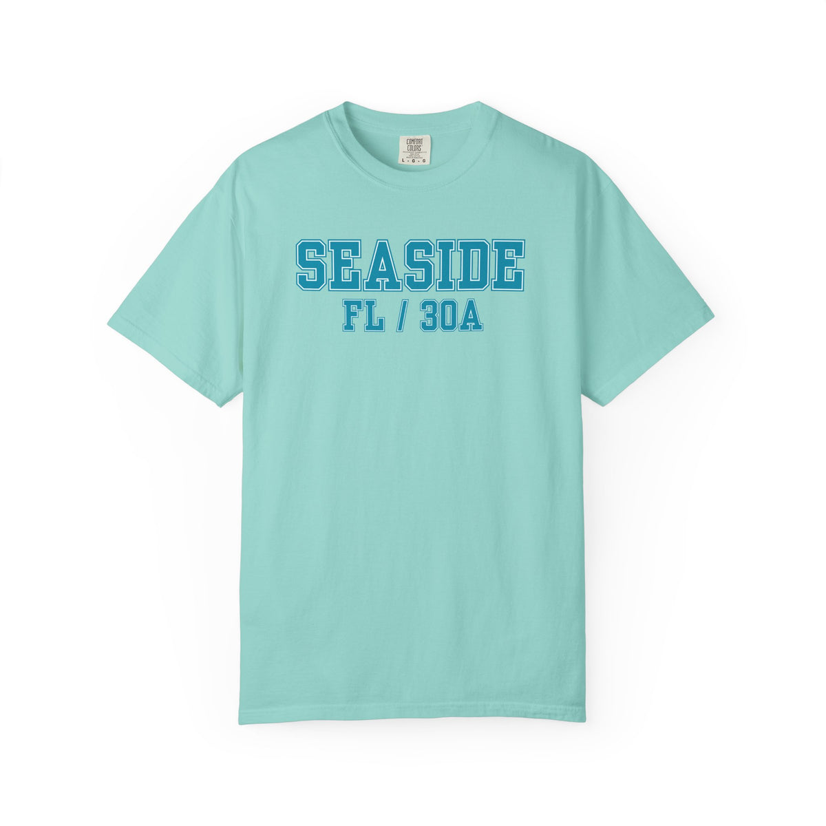 Seaside Florida 30A Varsity Tee, Comfort Colors