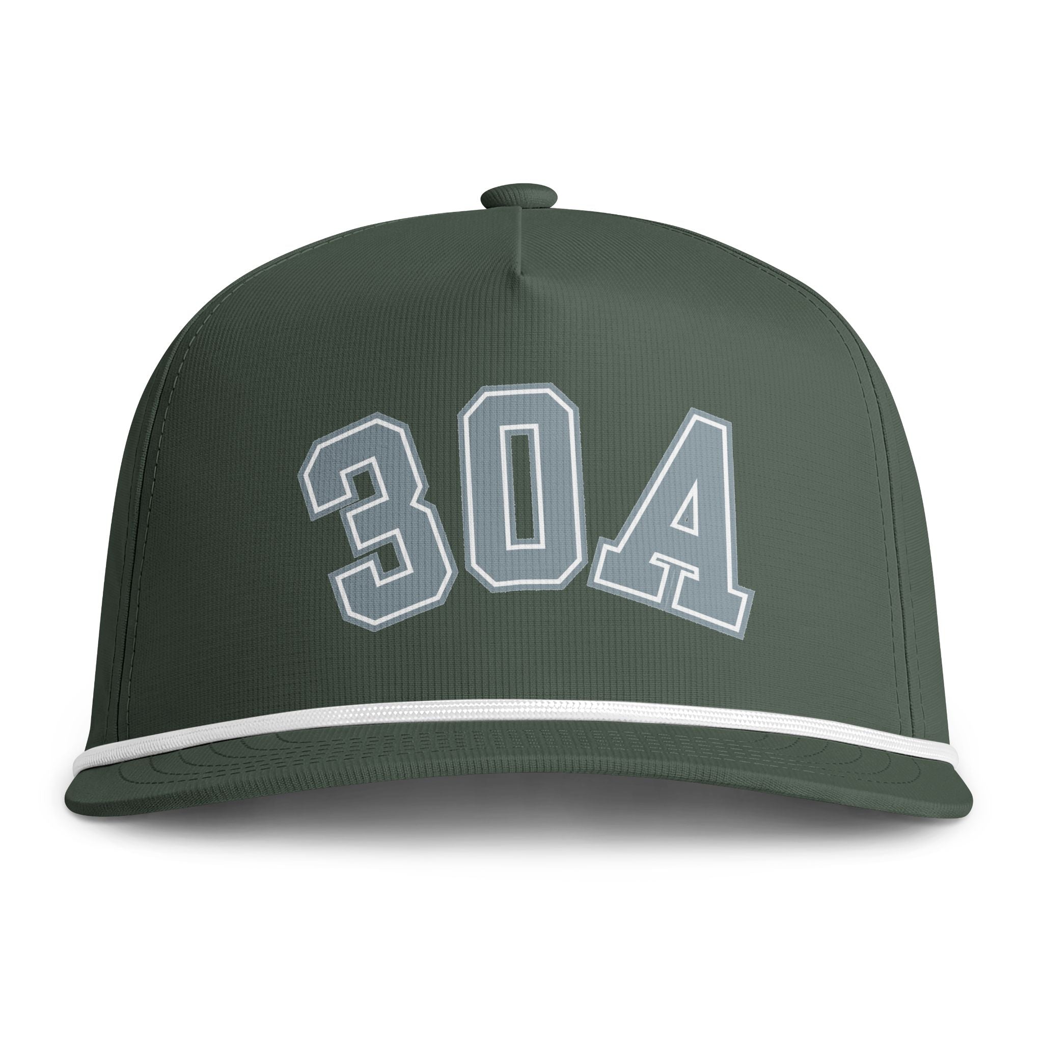 30A Florida Rope Cap, Sun Washed Coastal Snapback Hat