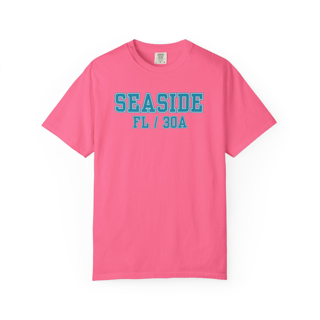 Seaside Florida 30A Varsity Tee, Comfort Colors