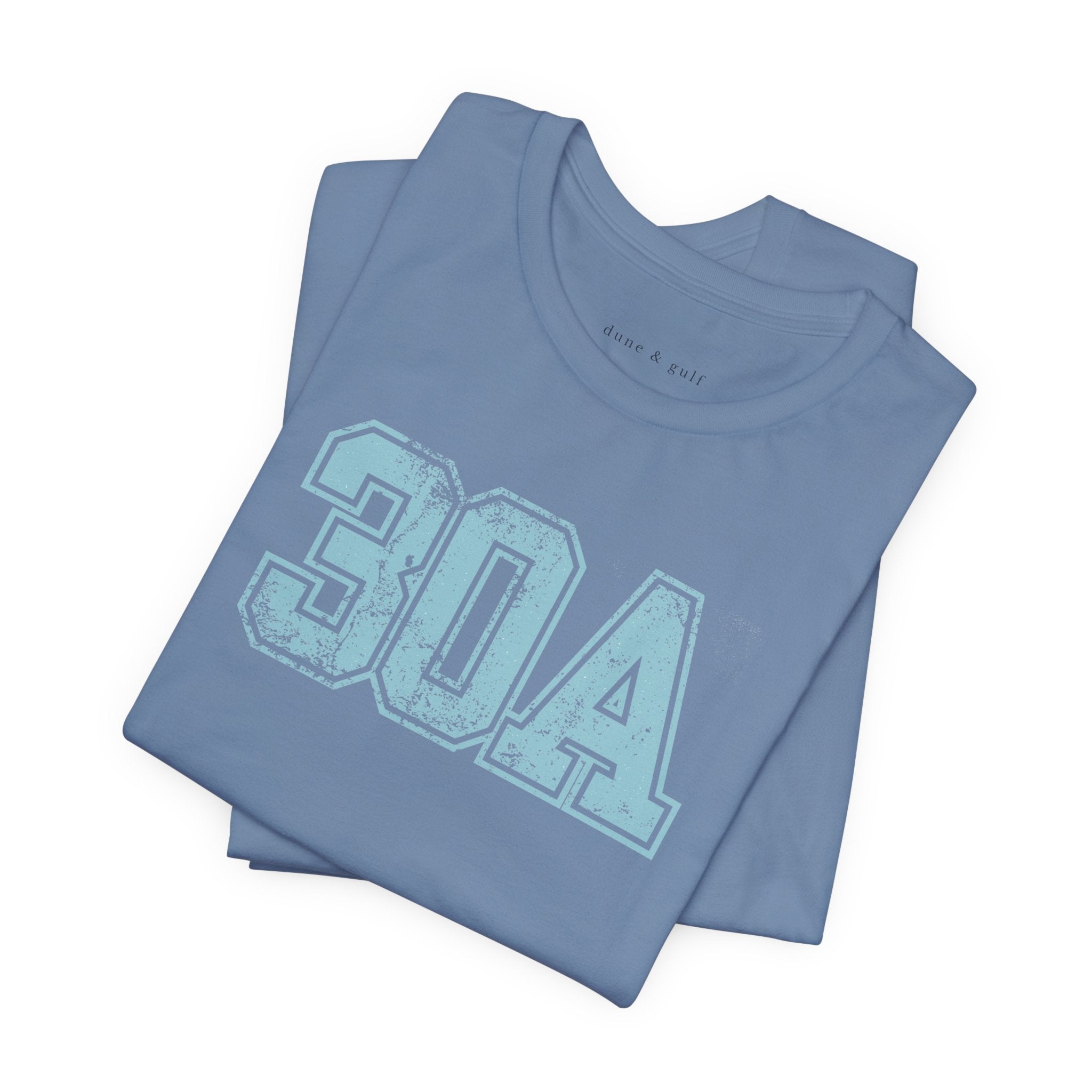 30A Weathered Tee, Blue Slate