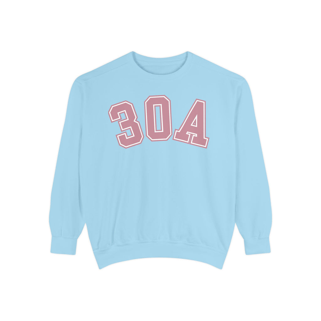 30A Varsity Crewneck, Chambray