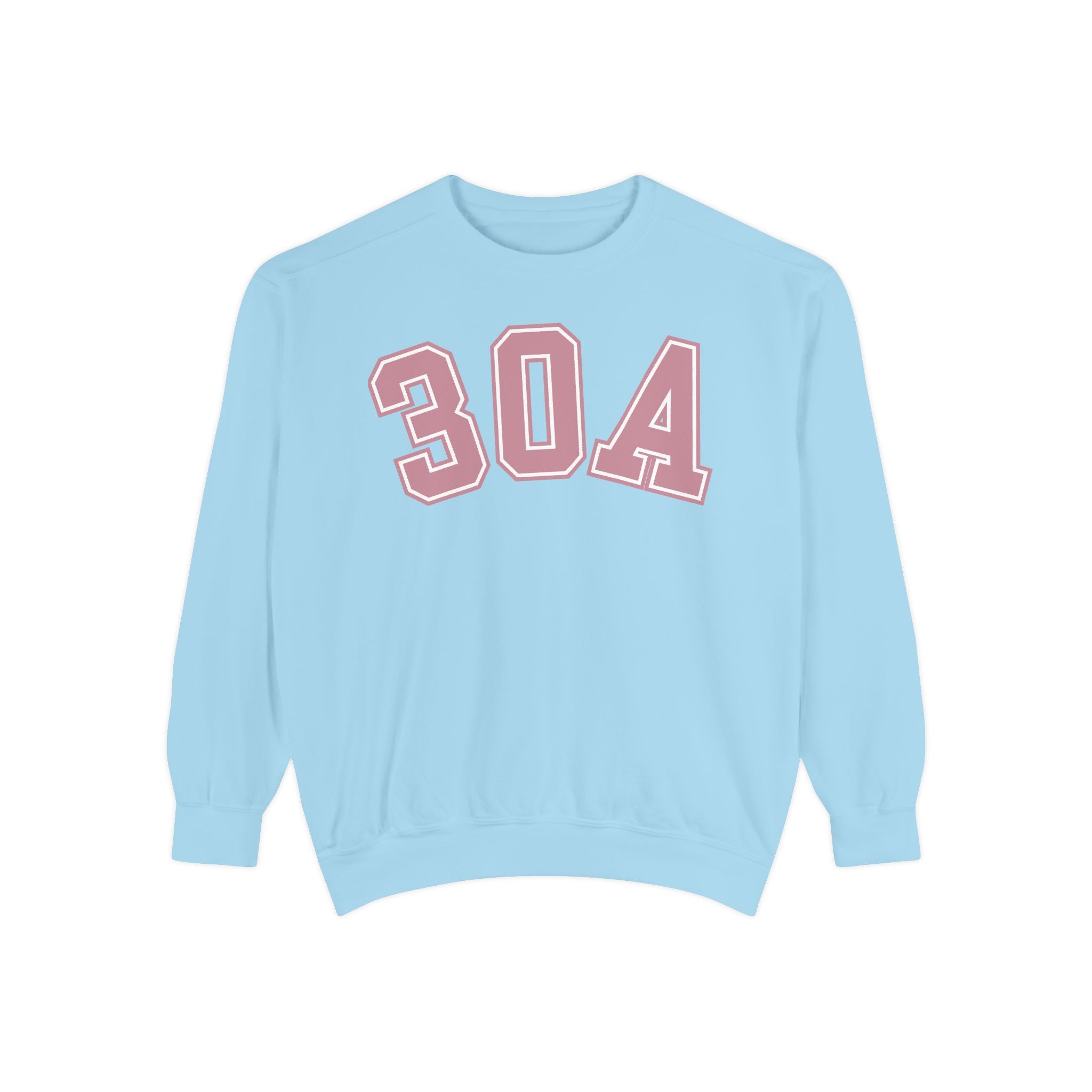 30A Varsity Crewneck, Chambray