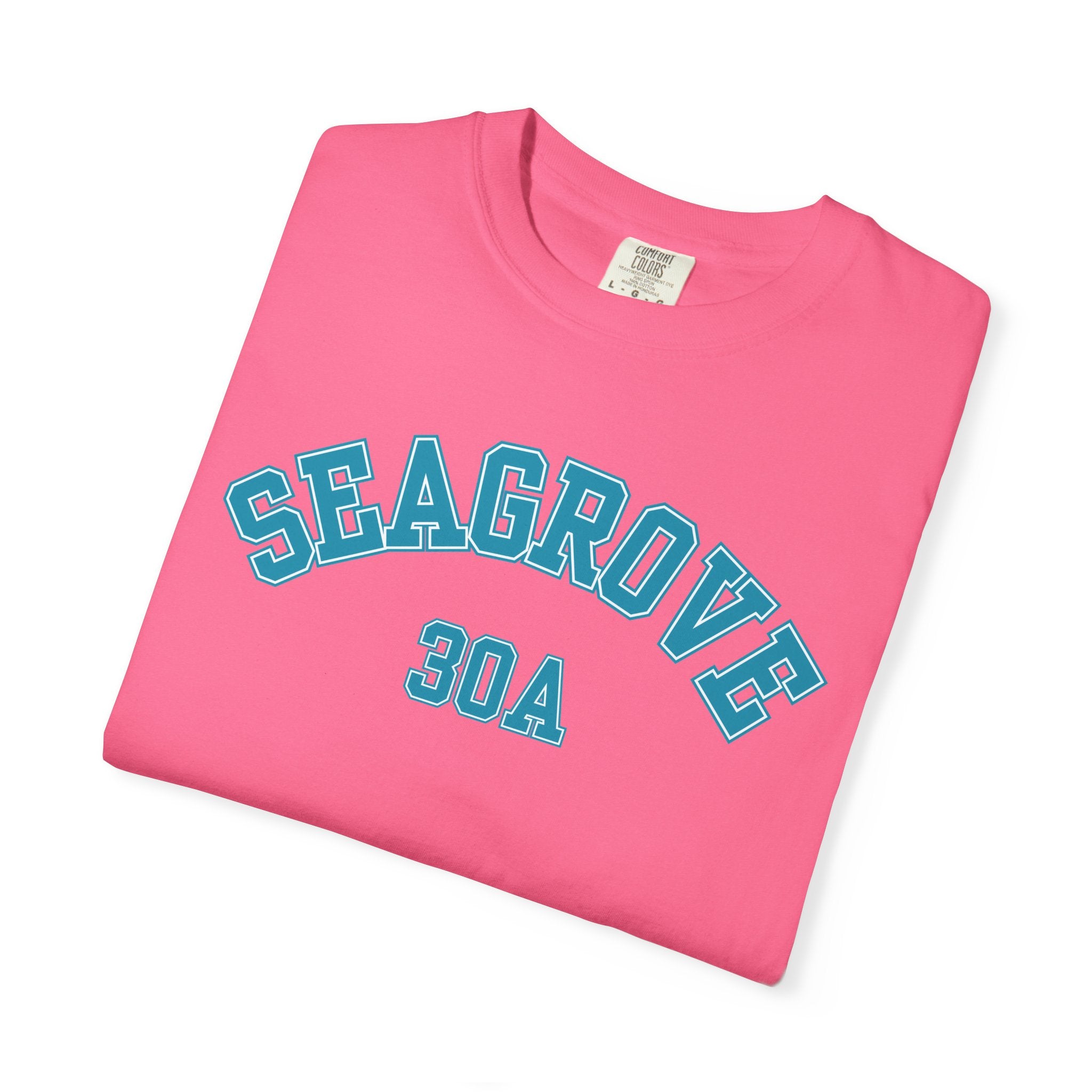 Seagrove Florida 30A Varsity Tee, Comfort Colors