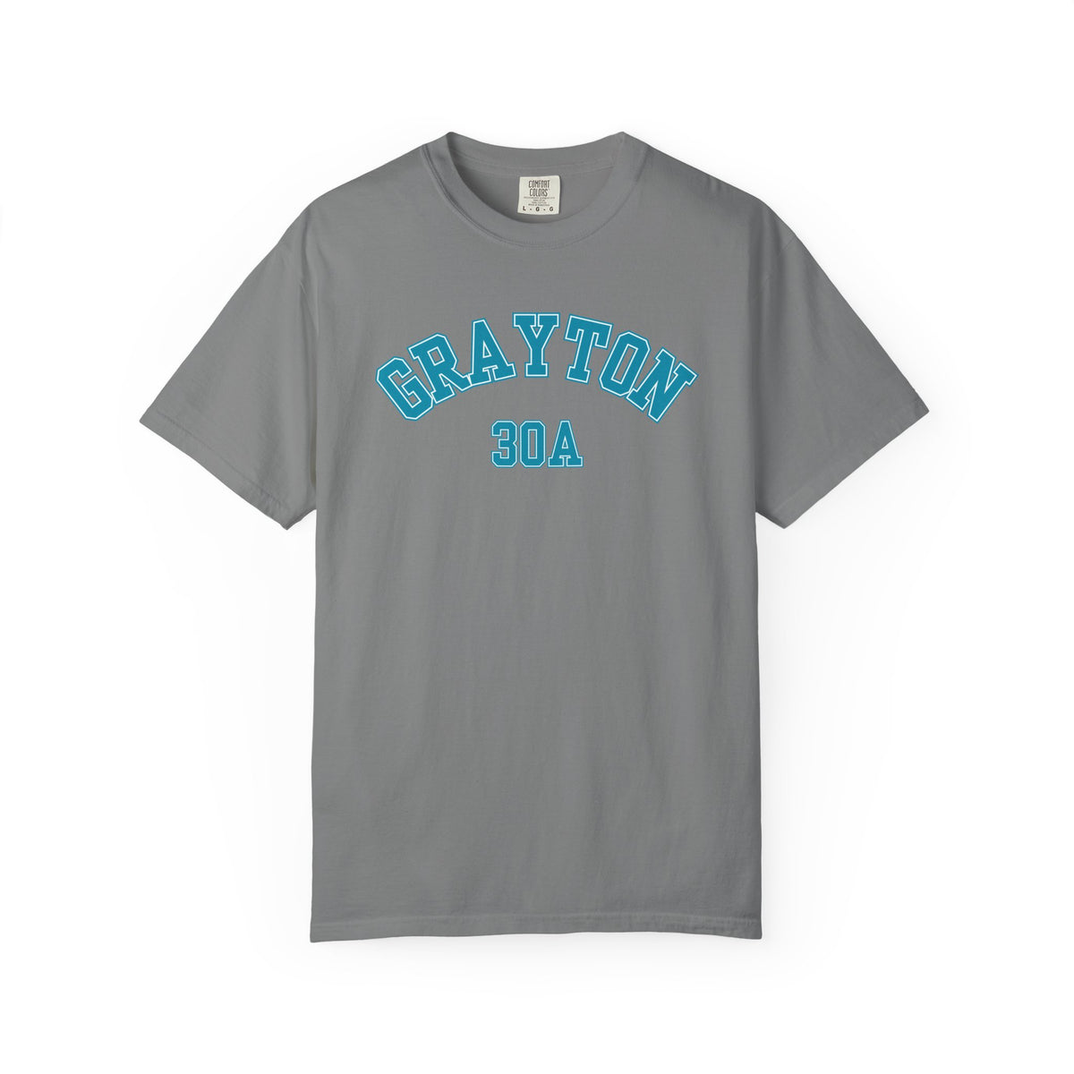 Grayton Beach Florida 30A Varsity Tee, Comfort Colors