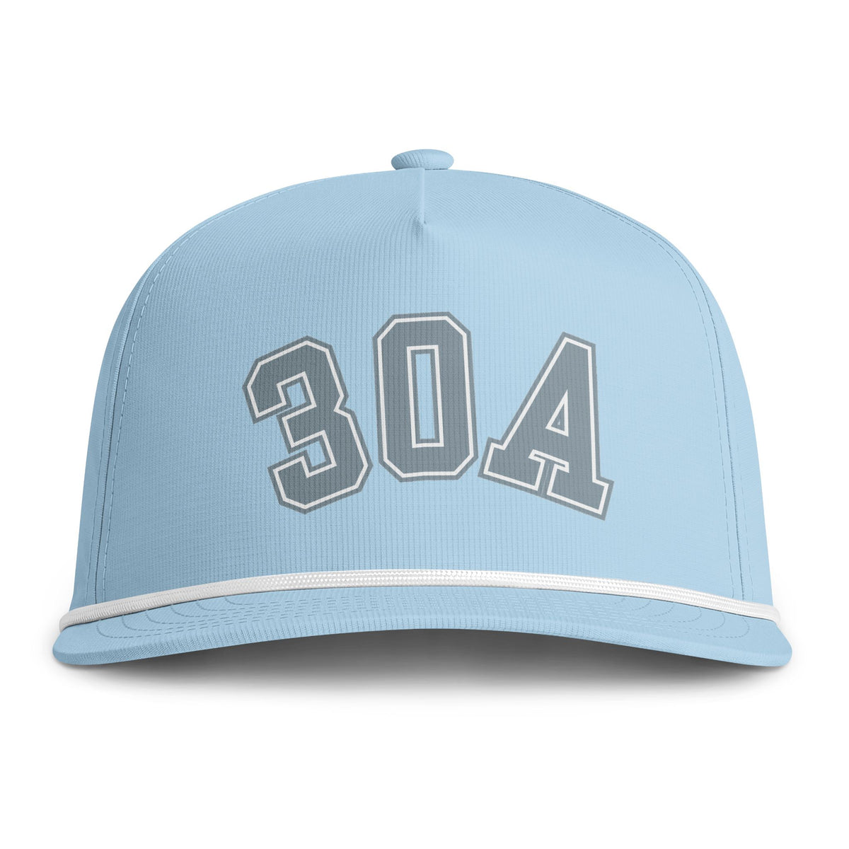 30A Florida Rope Cap, Sun Washed Coastal Snapback Hat