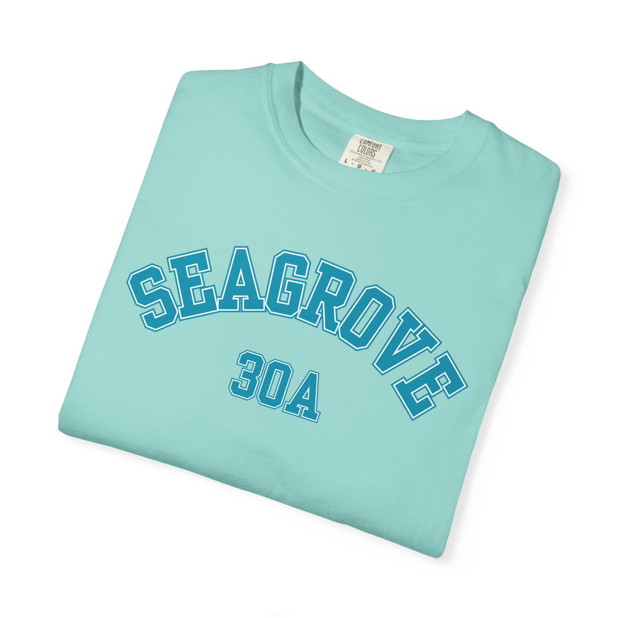 Seagrove Florida 30A Varsity Tee, Comfort Colors